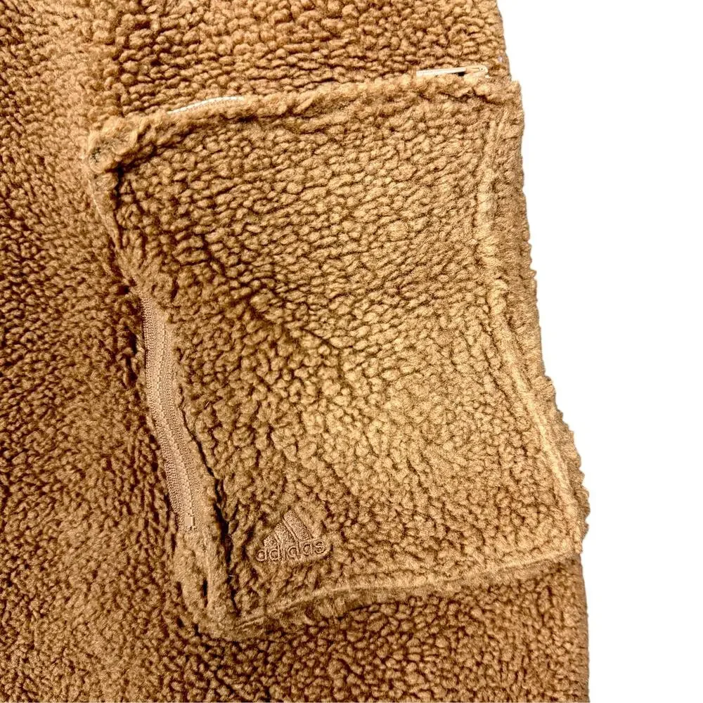 IVY PARK Adidas Teddy Sherpa Fleece Drawstring Utility Shorts XL Streetwear